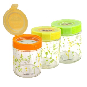 c9振兴玻璃瓶子密封罐带盖大号柠檬百香果咖啡豆干果罐子食品储物罐
