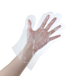 c9振兴一次性手套塑料透明小包装食品级吃龙虾餐饮家用独立包装加厚