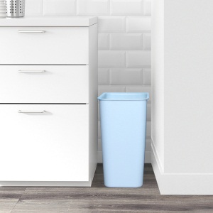 6美丽雅夹缝长方形分类垃圾桶家用客厅卧室卫生间窄扁创意干湿分离