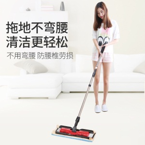 6美丽雅免手洗平板拖把家用一拖瓷砖地拖地神器干湿两用懒人拖布净