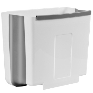c7厨房折叠垃圾桶橱柜门壁挂式家用厨余干湿分离客厅厕所悬挂收纳桶