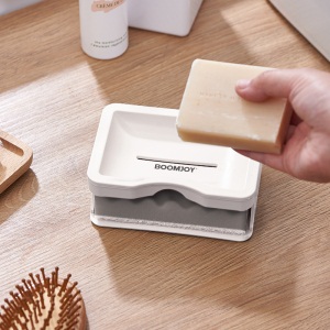 c7肥皂架免打孔家用香皂盒置物架肥皂盒沥水卫生间创意个性收纳皂盒