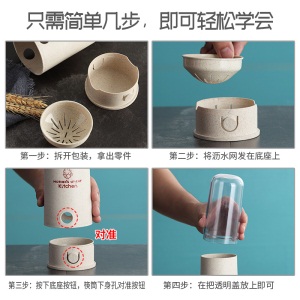 d3筷子篓带盖防霉防尘沥水厨房家用创意筷子筒装快子勺子餐具收纳盒