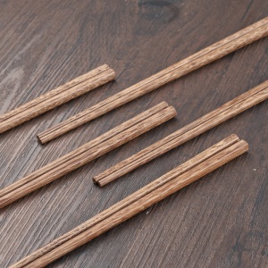 c2以辰 鸡翅筷子无漆无蜡家用餐具 原木质10双家庭套装筷子防潮防霉