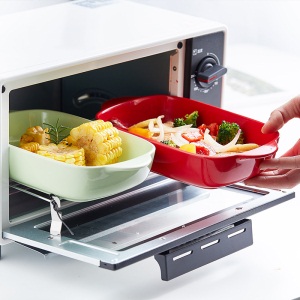 c5烤盘烤碗陶瓷芝士焗饭盘碗烤箱专用创意菜盘家用微波炉西餐盘子碟