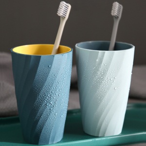 d5简约洗漱口杯家用刷牙杯子牙桶创意可爱牙缸杯套装一对情侣牙刷杯