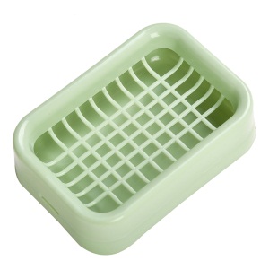 d5双层沥水皂盒家用创意带盖大号肥皂架塑料简约欧式香皂盒洗衣皂盒
