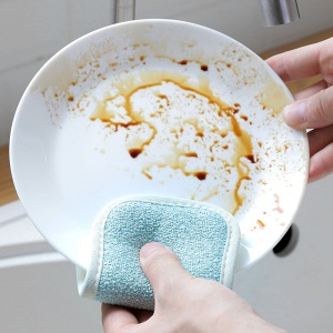 d5神奇魔力擦洗碗海绵百洁布刷碗神器刷锅块厨房清洁去污双面洗碗布