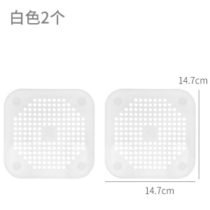 d5厨房水槽过滤器水池下水道毛发过滤网浴室硅胶头发防堵吸盘地漏盖