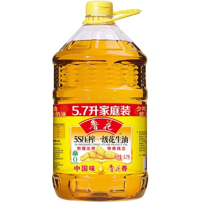 鲁花 食用油 5S 物理压榨 压榨一级s501