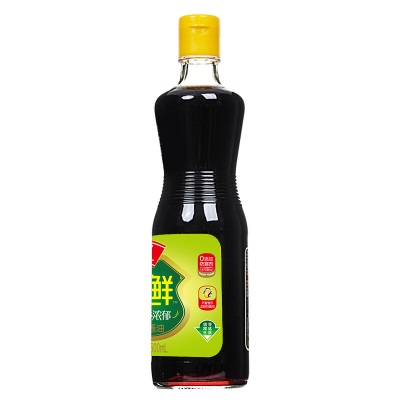 鲁花 调味品 蘸食鲜酱油500ml 酿造酱油  酿造工艺s501