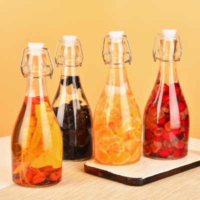 喜碧（Scybe）酒瓶空瓶家用泡酒玻璃瓶泡酒容器酒壶油壶温顿500mls441