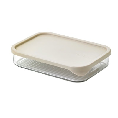 Glasslock进口保鲜盒冰箱冷冻盒食物储存收纳盒可微波储存盒带饭饭盒1200mls440