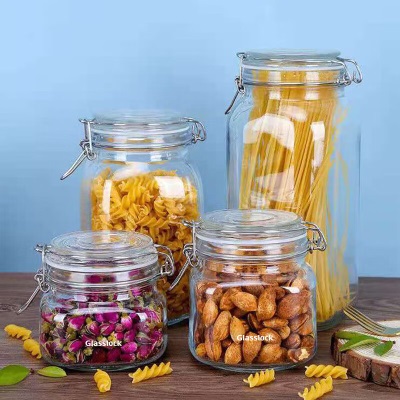 Glasslock玻璃密封罐储物瓶储物罐子泡酒容器蜂蜜瓶果酱瓶泡菜坛子GL492s440