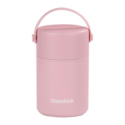 Glasslock焖烧杯304不锈钢真空焖烧罐焖粥大容量保温饭盒850MLs440