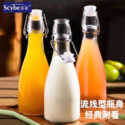 喜碧（Scybe）酒瓶空瓶家用泡酒玻璃瓶泡酒容器酒壶油壶温顿500mls441