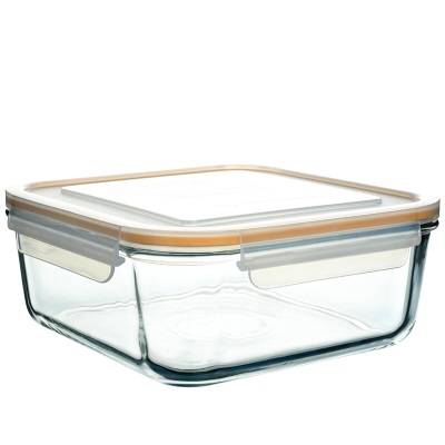 Glasslock韩国进口钢化玻璃保鲜盒耐热微波炉饭盒 MCSB260/2600mls440