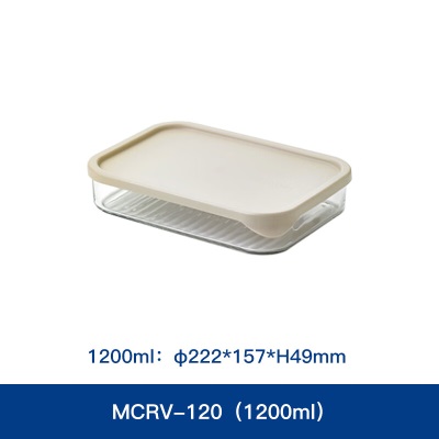 Glasslock进口保鲜盒冰箱冷冻盒食物储存收纳盒可微波储存盒带饭饭盒1200mls440