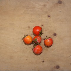 小山红柿  六个300克